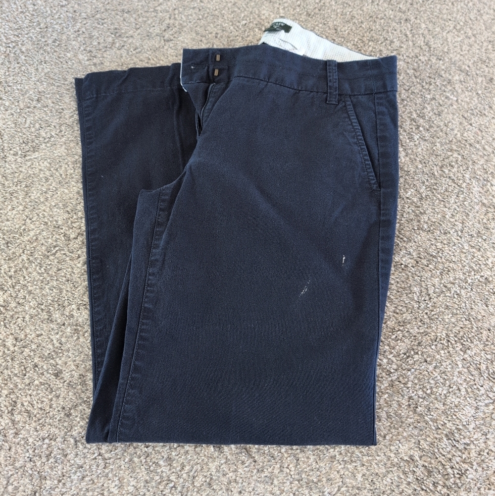 Women's Chino Navy Blue Pants Trousers